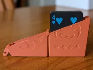 Card Box V3 - Print in Place w/ No Hardware Magic