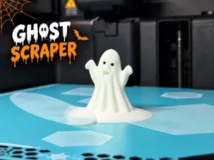 Ghost Build Plate Scraper – Halloween Edition