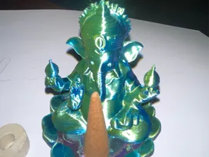 Ganesh portaincensi a cono