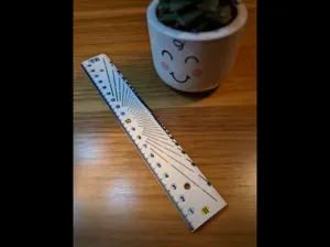 Lineal - 20, 30 cm Länge mit Winkelfunktion