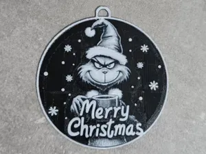 Grinch Chocolate Christmas ornament