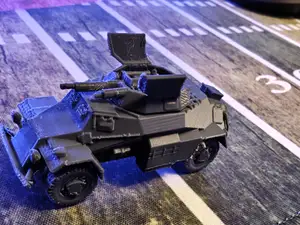 sdkfz 222 (Leichter Panzerspähwagen) 1:72 Model