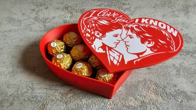 Valentine’s Heart Box – “I love you” / “I know” — Фото 5 из 6