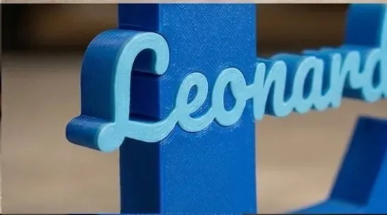 Leonardo Name Sign Letter L Multicolor Desk Decor — Фото 3 из 6