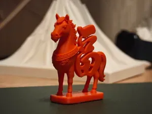 【福马驾到】马年福字小摆件