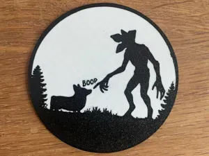 Corgi Boop Coaster Vol 7 / demogorgon / 2 color