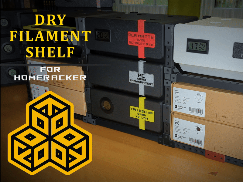 Dry Filament Rack