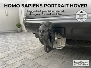 Homo Sapiens Tow Hitch Cover