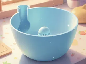 Flow bowl, veggie/fruit washer
