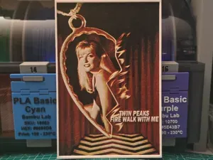 Twin Peaks Fire Walk with Me Poster - Hueforge Art