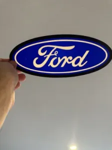 Ford Logo Light Box