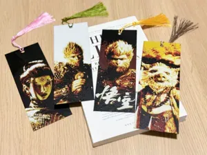 Black Myth Wukong Bookmarks Set ColorRelief 6*16cm