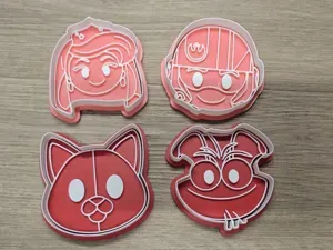 Character Cookie Cutter Stamp Pack 48