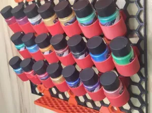 HSW paint bottle holders 20mm - 37mm tilted