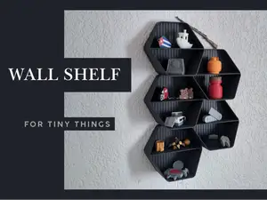 Wall Shelf for Miniatures