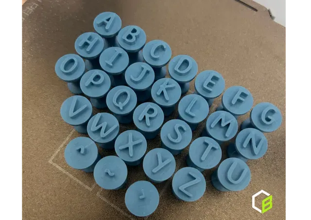 Carimbo Alfabeto para Brigadeiro Stamps Alphabet — Image 2 of 4