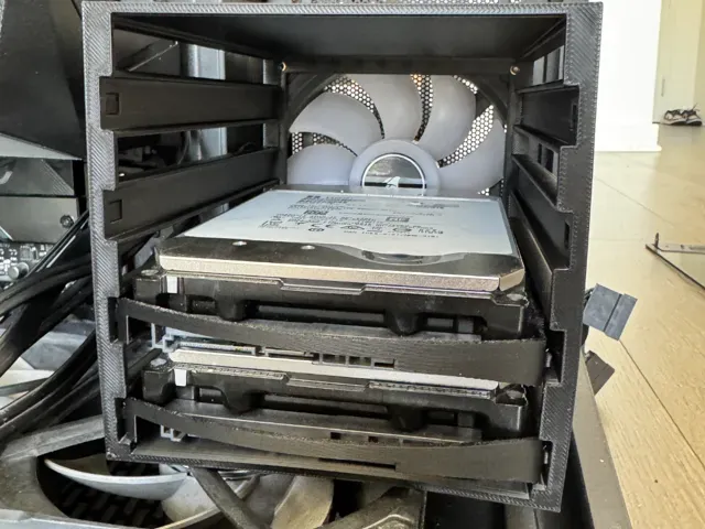 120mm fan drive cage