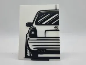 2D Wall Art Opel Corsa B GSI