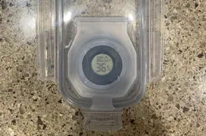 Cereal Box Round Hygrometer Lid Mount
