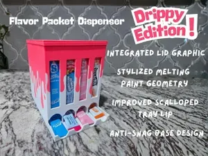 Flavor Packet Dispenser V3- The "Drippy" Edition