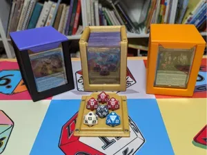 Mini Snap Topload Combo EDH Commander Deck Box