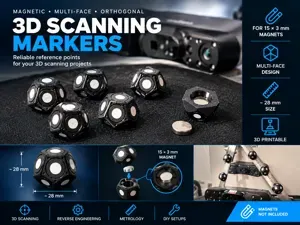 Magnetic 3D Scanning Marker