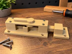 Mechanical Sliding Bolt Latch