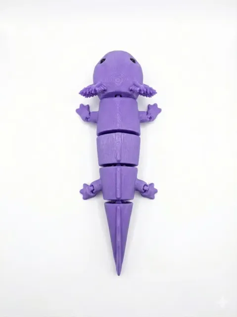 Flexi-Articulated Axolotl - Quick & Easy Print — Фото 4 из 4