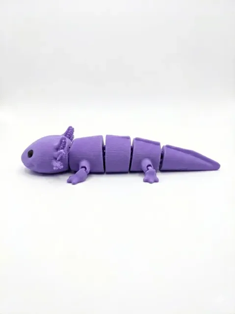 Flexi-Articulated Axolotl - Quick & Easy Print — Фото 3 из 4