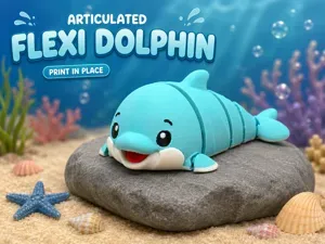 Articulated Flexi Dolphin