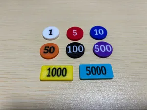 Simple score chips for board games.