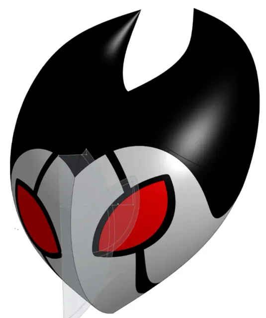 The Grimm Mask - Hollow Knight adult & child size — Image 8 of 8
