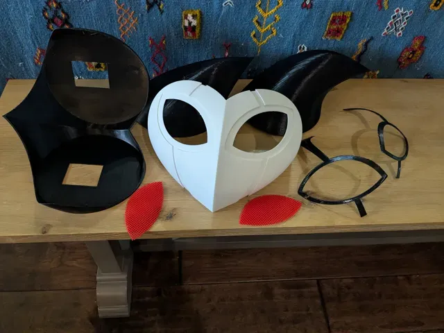 The Grimm Mask - Hollow Knight adult & child size — Image 7 of 8