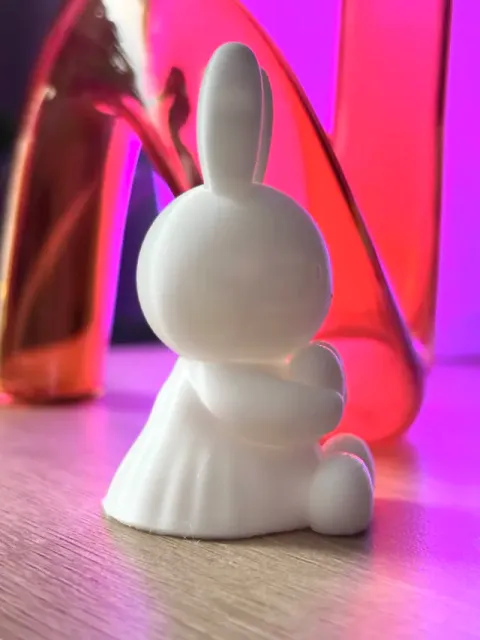 Minimalist bunny figurine - Valentine's Day Gift — Фото 6 из 8