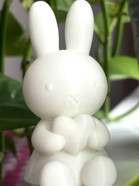 Minimalist bunny figurine - Valentine's Day Gift — Фото 2 из 8