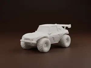 Off-Road Monster Car Mini Figure