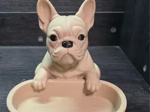 French Bulldog Catch All Tray  (Valet Tray)