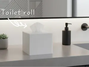 Roll block - Toilet paper tissue box