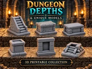 Heavy Slab Dungeon Door Terrain