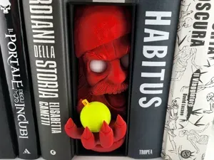 Evil Santa Book Nook NO AMS - Christmas Guardian