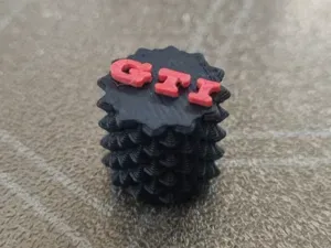 Tire valve cap VOLKSWAGEN GTI logo