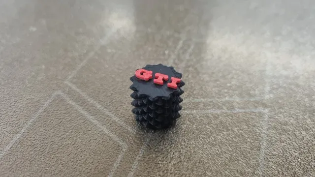 Tire valve cap VOLKSWAGEN GTI logo — Image 3 of 4