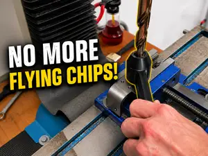 Chip Blocker for Drill Press