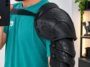Dragon Scale Shoulder Armor