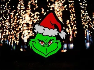 Grinch 2D Wallart