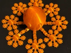 Tpu fractal flexi octopus