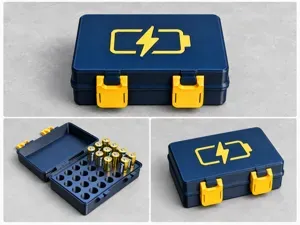 AA Battery Organizer Case