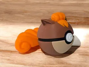 #0037 Vulpix Pokeball - Multiparts AMS / noAMS