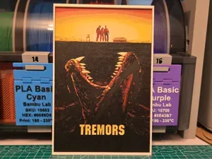Tremors Movie Poster - Hueforge Art