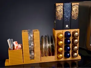 Moku Espresso Station: Modular Espresso Organizer